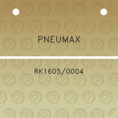 pneumax-rk16050004