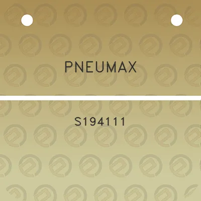 pneumax-s194111