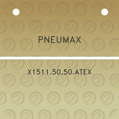 pneumax-x15115050atex