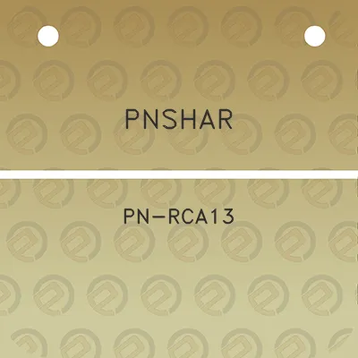 pnshar-pn-rca13