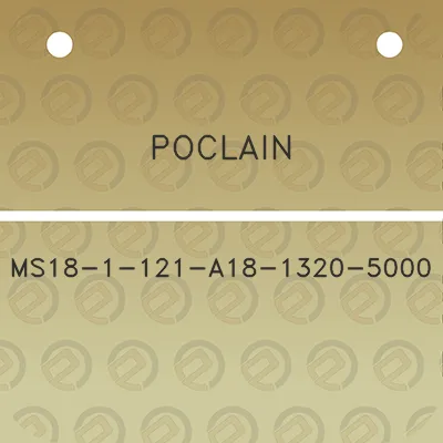 poclain-ms18-1-121-a18-1320-5000