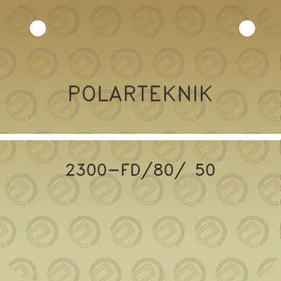 polarteknik-2300-fd80-50