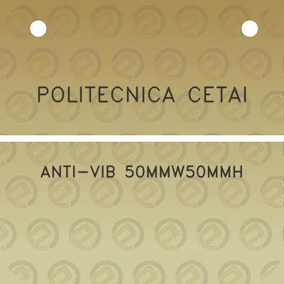 politecnica-cetai-anti-vib-50mmw50mmh