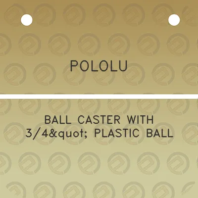 pololu-ball-caster-with-34quot-plastic-ball