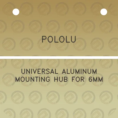 pololu-universal-aluminum-mounting-hub-for-6mm