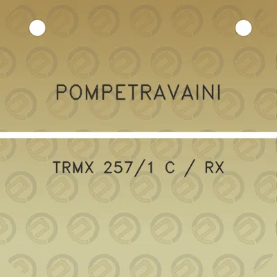 pompetravaini-trmx-2571-c-rx