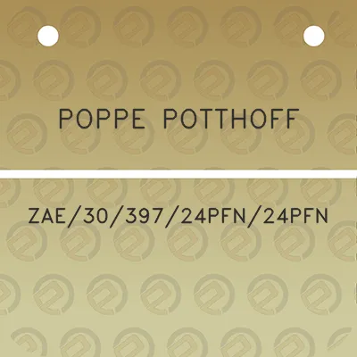 poppe-potthoff-zae3039724pfn24pfn