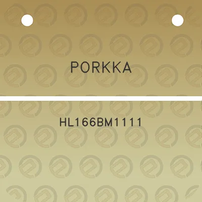 porkka-hl166bm1111