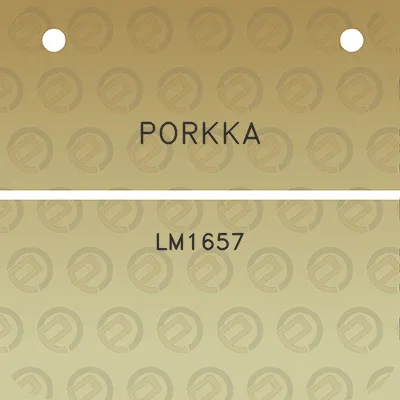 porkka-lm1657