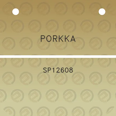 porkka-sp12608