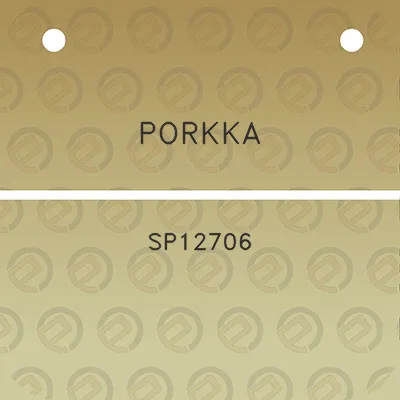 porkka-sp12706