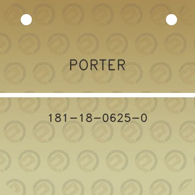 porter-181-18-0625-0