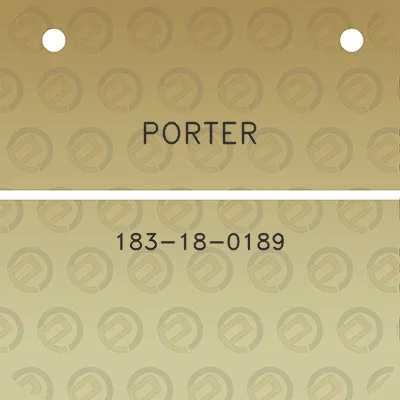 porter-183-18-0189