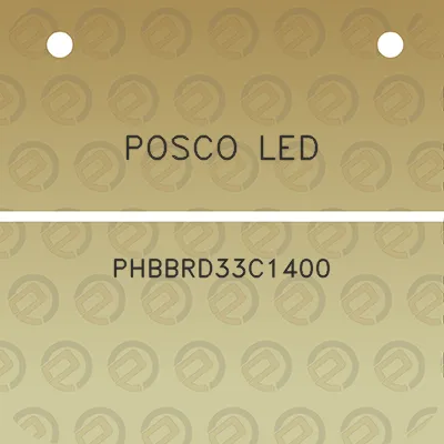 posco-led-phbbrd33c1400