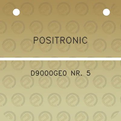 positronic-d9000ge0-nr-5