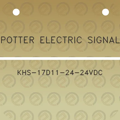 potter-electric-signal-khs-17d11-24-24vdc