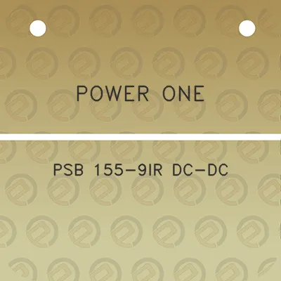 power-one-psb-155-9ir-dc-dc