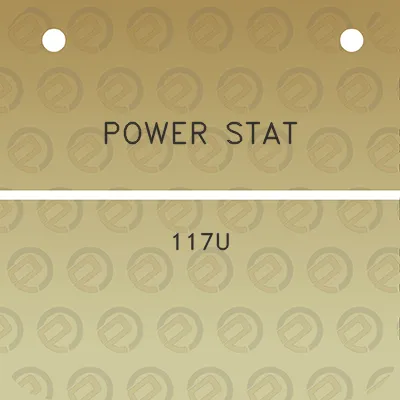 power-stat-117u