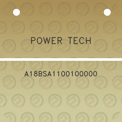 power-tech-a18bsa1100100000