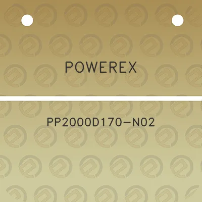 powerex-pp2000d170-n02