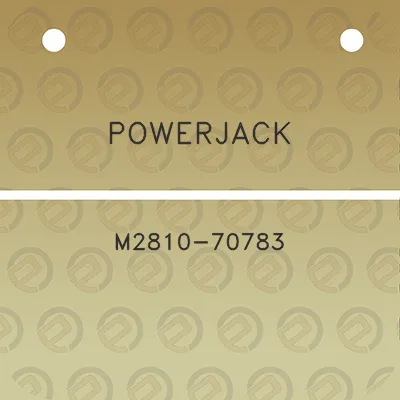 powerjack-m2810-70783