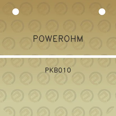 powerohm-pkb010