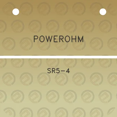 powerohm-sr5-4