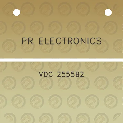 pr-electronics-vdc-2555b2