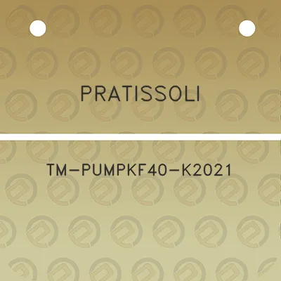 pratissoli-tm-pumpkf40-k2021