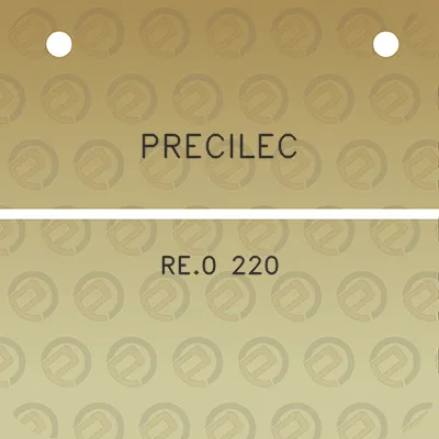 precilec-re0-220