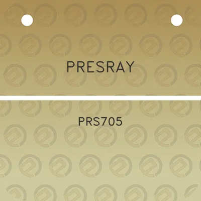 presray-prs705