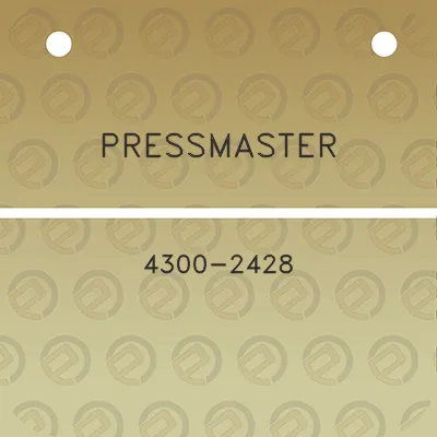 pressmaster-4300-2428