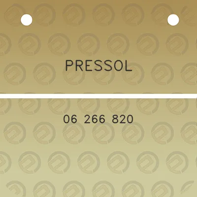 pressol-06-266-820