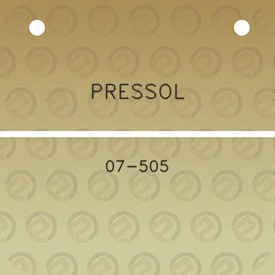 pressol-07-505