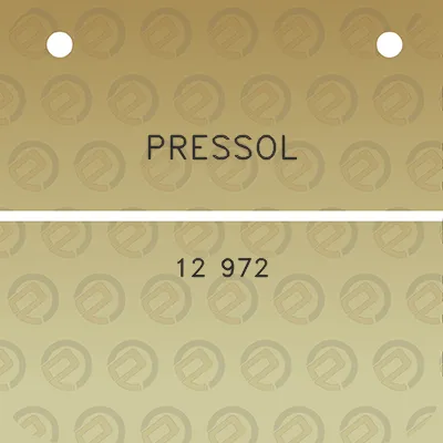 pressol-12-972