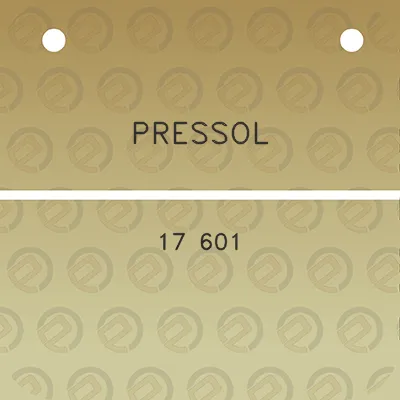 pressol-17-601