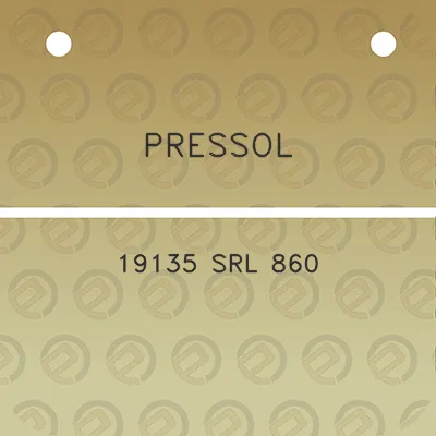 pressol-19135-srl-860