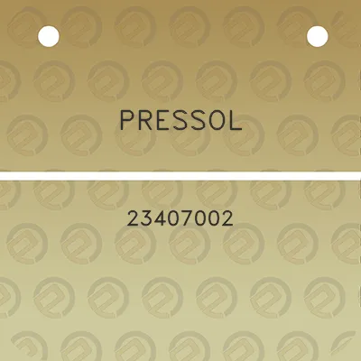 pressol-23407002