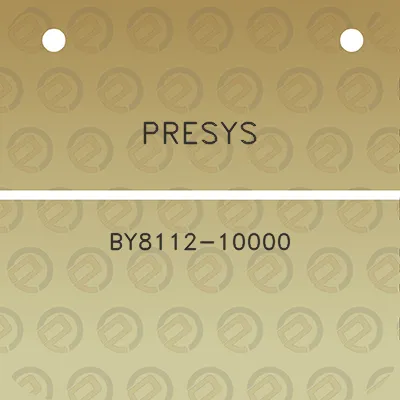 presys-by8112-10000