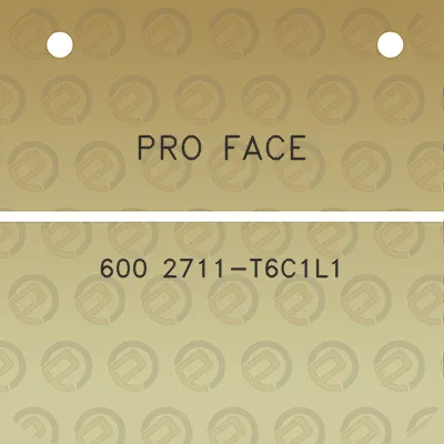 pro-face-600-2711-t6c1l1