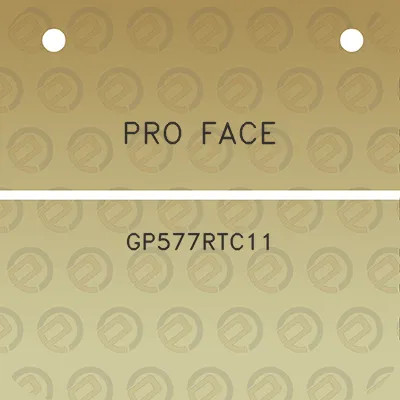 pro-face-gp577rtc11