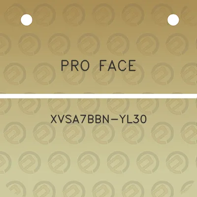 pro-face-xvsa7bbn-yl30