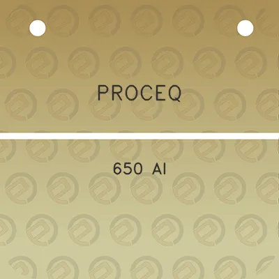 proceq-650-ai