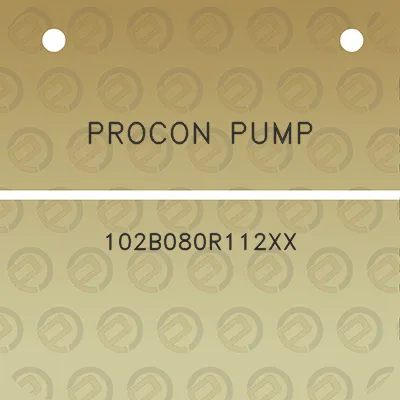 procon-pump-102b080r112xx