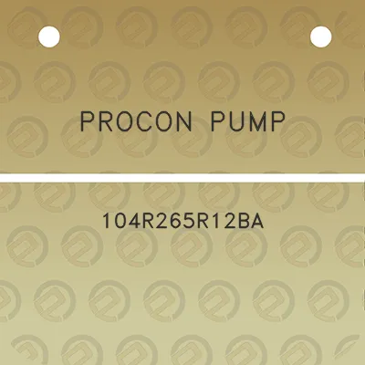 procon-pump-104r265r12ba