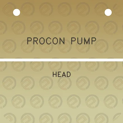 procon-pump-head