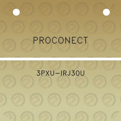 proconect-3pxu-irj30u