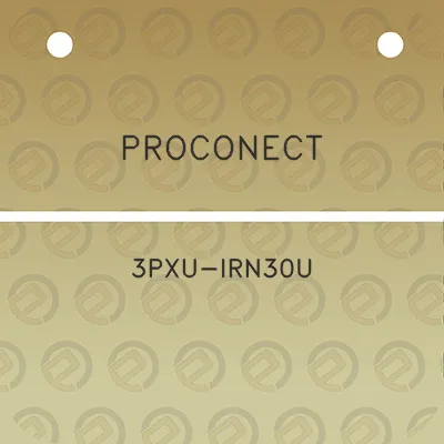 proconect-3pxu-irn30u