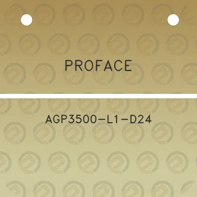 proface-agp3500-l1-d24