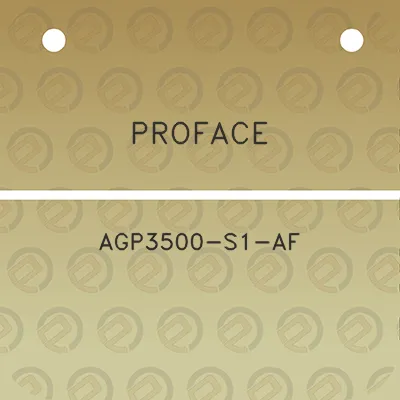 proface-agp3500-s1-af